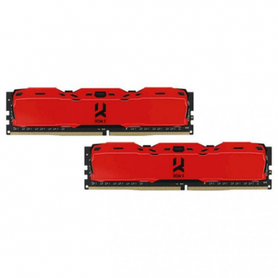 Модуль памяти для компьютера DDR4 16GB (2x8GB) 3200 MHz IRDM Red Goodram (IR-XR3200D464L16SA/16GDC) (U0589575)
