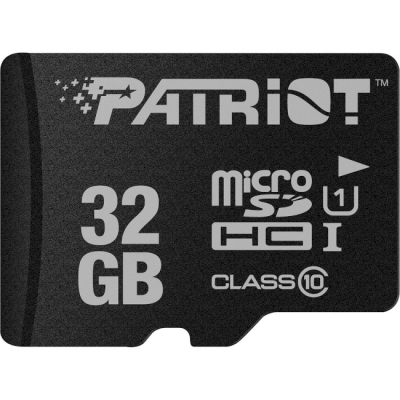 Карта памяти Patriot 32GB microSD class10 UHS-I (PSF32GMDC10) (U0696582)