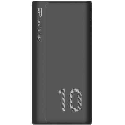Батарея універсальна Silicon Power GP15 10000mAh, USB-A*2(5V/max.2.1A) (SP10KMAPBKGP150K) (U0627768)