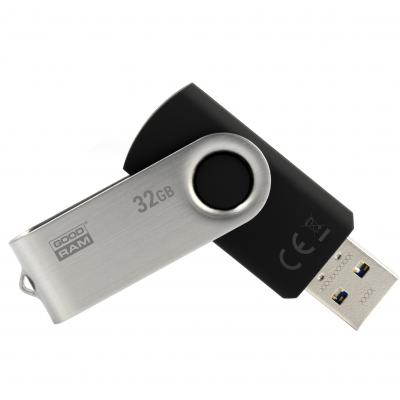 USB флеш накопитель Goodram 32GB UTS3 Twister Black USB 3.0 (UTS3-0320K0R11) (U0186229)