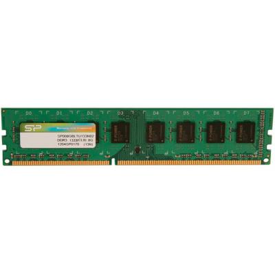 Модуль пам'яті для комп'ютера DDR3 4GB 1600 MHz Silicon Power (SP004GLLTU160N02) (U0142723)