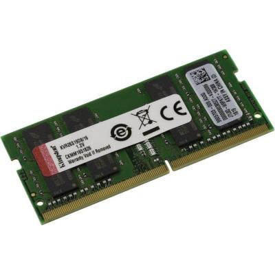 Модуль памяти для ноутбука SoDIMM DDR4 16GB 2666 MHz Kingston (KVR26S19D8/16) (U0321252)