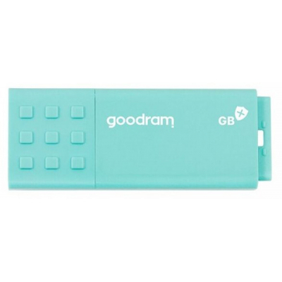 USB флеш накопичувач Goodram 64GB UME3 Care Green USB 3.0 (UME3-0640CRR11) (U0589583)