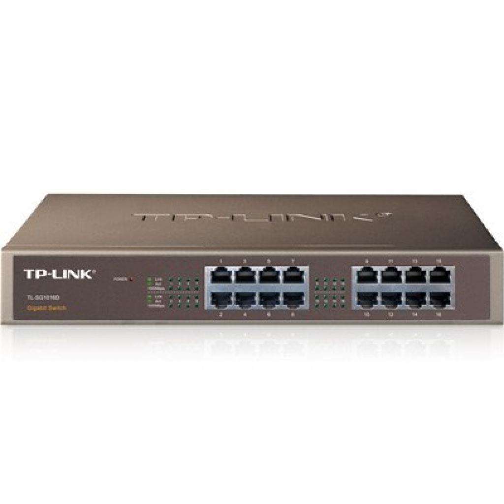 Коммутатор сетевой TP-Link TL-SG1016D (U0008450)