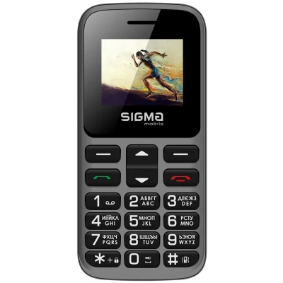 Мобильный телефон Sigma Comfort 50 HIT2020 Grey (4827798120927) (U0574810)