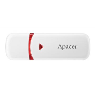 USB флеш накопичувач Apacer 64GB AH333 white USB 2.0 (AP64GAH333W-1) (U0113431)