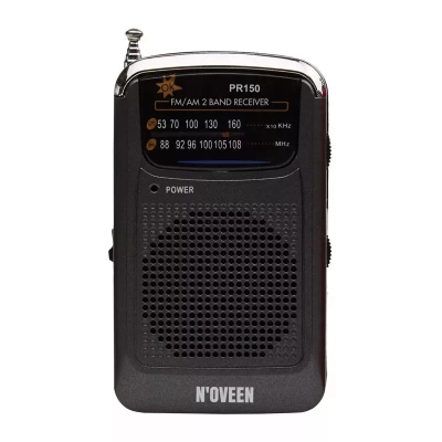 Портативний радіоприймач N'oveen PR150 Black (RL070855) (U0761253)