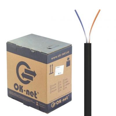 Кабель мережевий OK-Net UTP 305м 2 пары (КПП-ВП (100) 2х2х0,50 / 305) (U0052056)