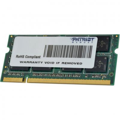 Модуль памяти для ноутбука SoDIMM DDR3 4GB 1333 MHz Patriot (PSD34G13332S) (U0229361)