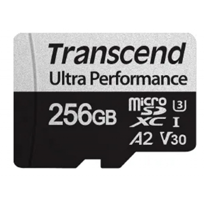 Карта пам'яті Transcend 256GB microSDXC class 10 UHS-I U3 A2 340S (TS256GUSD340S) (U0605175)