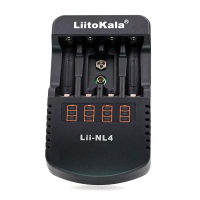 Зарядное устройство для аккумуляторов Liitokala 4 Slots, LED, Li-ion/Ni-MH/Ni-Cd/AA/ААA/AAAA/С (Lii-NL4) (U0507393)
