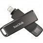 USB флеш накопичувач SanDisk 64GB iXpand Drive Luxe Type-C /Lightning (SDIX70N-064G-GN6NN) (U0482984)