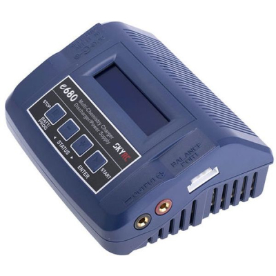 Зарядное устройство для аккумуляторов SkyRc e680 8A/80W с/БП универсальное (SK-100149) (LC-E680) (U0790499)