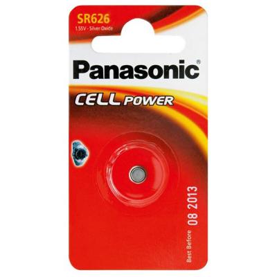 Батарейка Panasonic SR626 * 1 Silver Oxide (SR-626EL/1B) (U0200350)