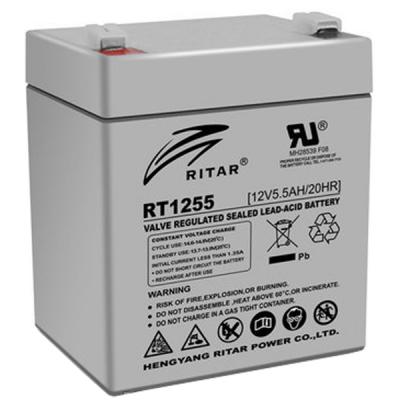 Батарея до ДБЖ Ritar AGM RT1255, 12V-5.5Ah (RT1255) (U0245032)