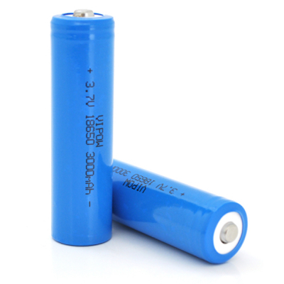 Аккумулятор 18650 Li-Ion ICR18650 TipTop, 3000mAh, 3.7V, Blue Vipow (ICR18650-3000mAhTT) (U0721413)