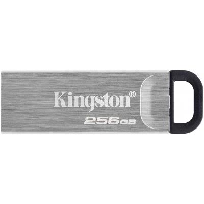 USB флеш накопичувач Kingston 256GB DT Kyson Silver/Black USB 3.2 (DTKN/256GB) (U0482974)