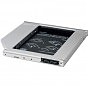 Фрейм-переходник Grand-X HDD 2.5'' to notebook 9.5 mm ODD SATA/mSATA (HDC-24N) (U0273195)