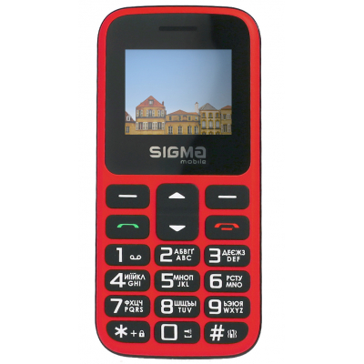 Мобильный телефон Sigma Comfort 50 HIT2020 Red (4827798120958) (U0570302)