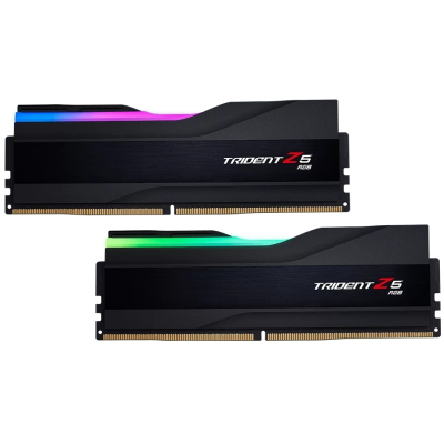 Модуль памяти для компьютера DDR5 32GB (2x16GB) 5200 MHz Trident Z5 RGB G.Skill (F5-5200J4040A16GX2-TZ5RK) (U0822422)