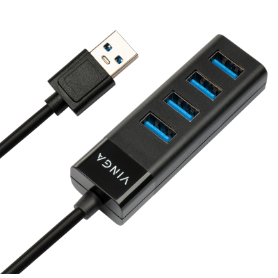 Концентратор Vinga USB3.0 to 4*USB3.0 HUB (VHA3A4) (U0546642)