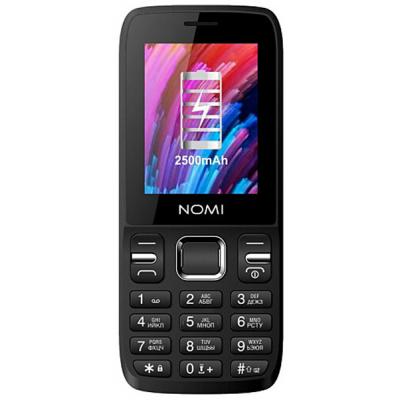 Мобільний телефон Nomi i2430 Black (U0528575)