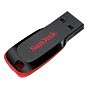 USB флеш накопичувач SanDisk 64GB Cruzer Blade Black/red USB 2.0 (SDCZ50-064G-B35) (U0142108)