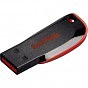 USB флеш накопичувач SanDisk 64GB Cruzer Blade Black/red USB 2.0 (SDCZ50-064G-B35) (U0142108)