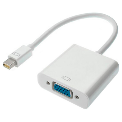 Перехідник ST-Lab Mini DisplayPort (Thunderbolt) Male — VGA Female, 1080P (U-999 white) (U0641708)