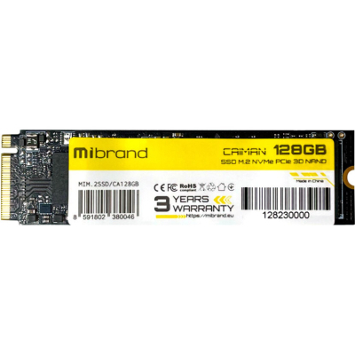Накопитель SSD M.2 2280 128GB Mibrand (MIM.2SSD/CA128GB) (U0836811)