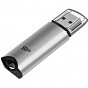 USB флеш накопичувач Silicon Power 64 GB Silicon M02 Aluminum Silver USB 3.2 (SP064GBUF3M02V1S) (U0812321)
