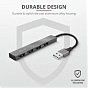 Концентратор Trust Halyx Aluminium 4-Port Mini USB Hub (23786_TRUST) (U0465908)