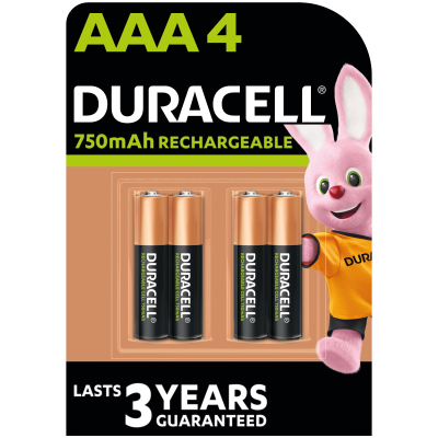 Аккумулятор Duracell AAA HR03 750mAh * 4 (5007331) (U0797439)