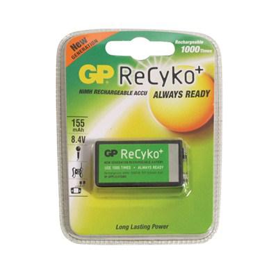 Аккумулятор Крона ReCyko+ 150mAh Gp (GP15R8HBE-2GBE1 / 4891199106095) (ET07677)