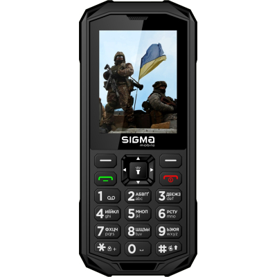 Мобільний телефон Sigma X-treme PA68 Black (4827798466513) (U0838949)
