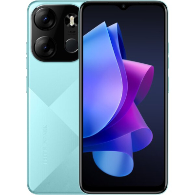 Мобильный телефон Tecno BF7 (Spark Go 2023 4/64Gb) Uyuni Blue (4895180793028) (U0777766)