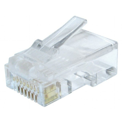 Конектор RJ45 cat.6 UTP 8P8C * 10 (позолоч. конт.) Cablexpert (LC-8P8C-002/10) (U0805111)