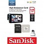 Карта памяти SanDisk 128GB microSDXC class 10 UHS-I U3 V30 High Endurance (SDSQQNR-128G-GN6IA) (U0396248)