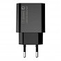 Зарядний пристрій ColorWay Type-C PD + USB QC3.0 (20W) V2 black (CW-CHS025QPD-BK) (U0532828)