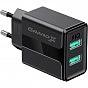 Зарядное устройство Grand-X 5V 2,1A Black + cable USB-Lightning (CH15LTB) (U0326190)