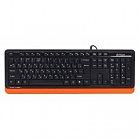 Клавіатура A4Tech FKS10 USB Orange