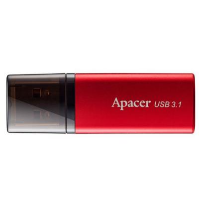 USB флеш накопичувач Apacer 32GB AH25B Red USB 3.1 Gen1 (AP32GAH25BR-1) (U0316225)