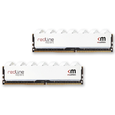 Модуль памяти для компьютера DDR4 16GB (2x8GB) 4000 MHz Redline White Mushkin (MRD4U400JNNM8GX2) (U0834304)