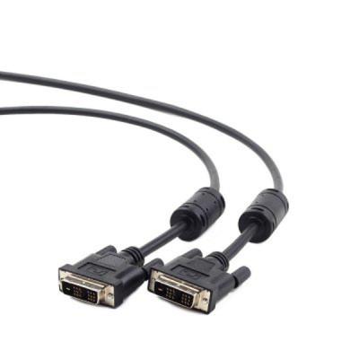 Кабель мультимедийный DVI to DVI 18+1pin, 1.8m Cablexpert (CC-DVI-BK-6) (U0150441)