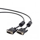 Кабель мультимедийный DVI to DVI 18+1pin, 1.8m Cablexpert (CC-DVI-BK-6)