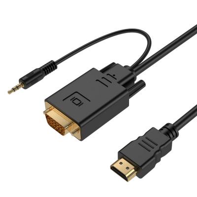 Перехідник HDMI to VGA Cablexpert (A-HDMI-VGA-03-6) (U0287175)