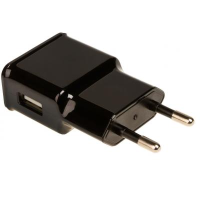 Зарядное устройство Grand-X CH-03T USB 5V 2,1A Black + cable USB -> Type C, Cu, 4A, TPE (CH-03T) (U0424500)