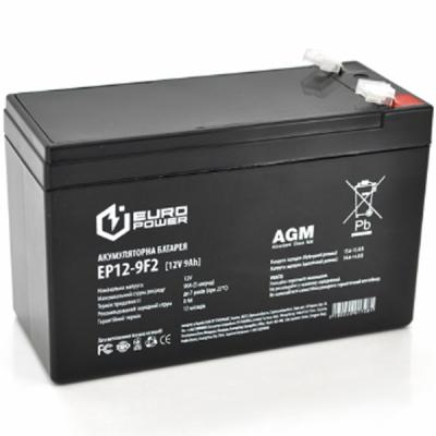 Батарея к ИБП Europower 12В 9Ач (EP12-9F2) (U0455051)