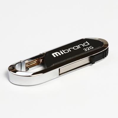 USB флеш накопитель Mibrand 32GB Aligator Black USB 2.0 (MI2.0/AL32U7B) (U0534498)