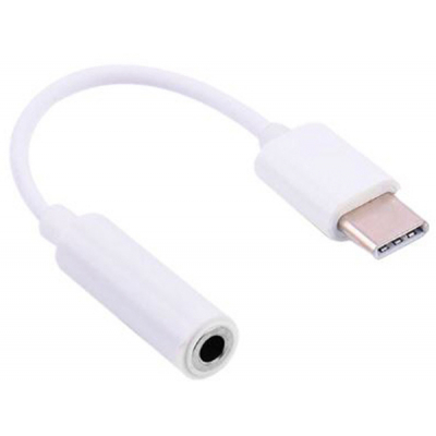 Перехідник Lapara USB Type-C Male — Audio AUX mini jack 3,5 mm Female (LA-Type-C-Audio-3.5mm white) (U0641872)